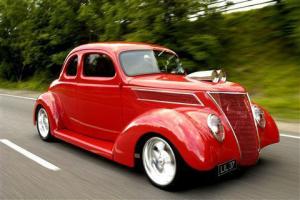 Ford 37 Coupe V8 Supercharged Hot Rod,Multiple Show Winner
