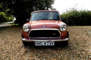1979 Austin Mini Classic 20th Anninversary in Rose with just 24,500 miles