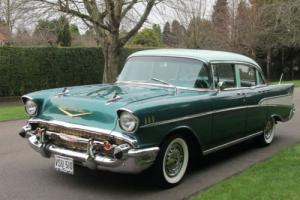 1957 Chevrolet BEL AIR SEDAN. FULLY RESTORED. £100,000 SPENT. RARE. PX WELCOME