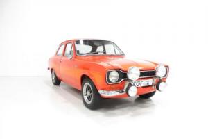 A Genuine, Very Rare AVO Mk1 Ford Escort RS2000 with Press Vehicle Provenance.