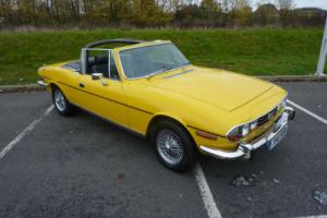 TRIUMPH STAG 3.0 4 SPEED MANUAL WITH OVERDRIVE 4 YEAR RESTORATION COMPLETED 2015 Photo