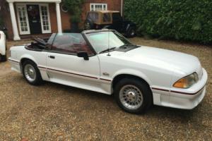 Ford Mustang 5.0 GT CONVERTIBLE 1988 E IMMACULATE Photo