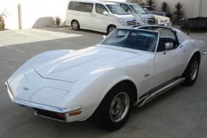 1972 Corvette Stingray T TOP Coupe Original Matching Number 350 V8 Motor in SA Photo