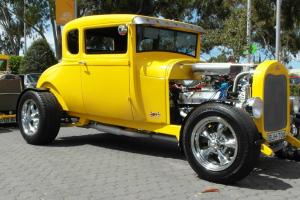1928 Ford Hotrod HOT ROD Coupe 351 Hiboy 5 Window in SA Photo
