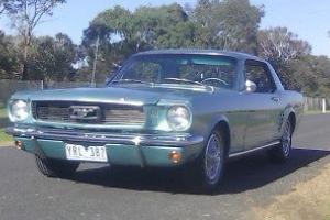 66 Mustang Coupe 6 Cylinder Very Clean in VIC
