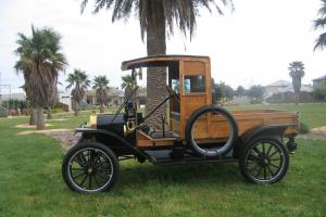 Model T Ford 1914 Original " Woody Pick UP " 100 Year Still Running Photo