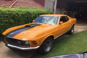 Ford Mustang Mach 1 351C Original Fast Back Photo