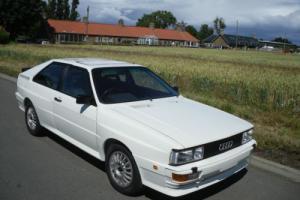 1983 AUDI QUATTRO UR RHD WHITE