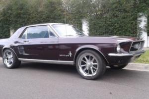 Ford Mustang S Code 390 Auto Coupe 1967 Deluxe Interior PWR STR Disc Brakes in VIC