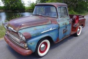 1959 Chevrolet 3100 pick up truck patina hot rod cruiser daily driver truck