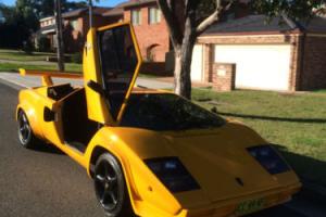 Lamborghini Countach 5000s Exact Scale Replica Regesterd With Worked 383 Chev in NSW Photo