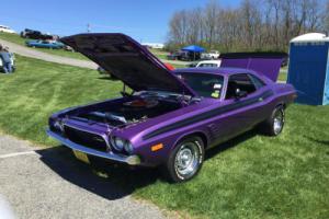 1973 Dodge Challenger Plum crazy purple. Pistol grip four speed V8 Photo