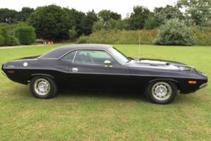 1972 Dodge Challenger, Black on Black with 340 Cubic inch V8 and automatic
