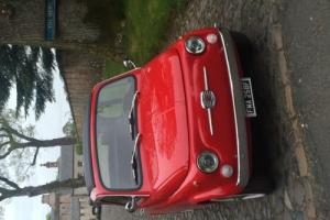 Classic fiat 500 1967 FIAT 500 RED