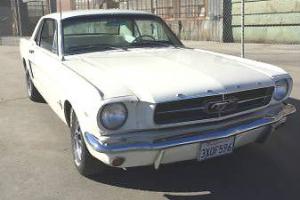 1965 Ford Mustang 289 V8 A Code Auto Power Steering Wimbledon White COMING SOON Photo