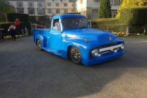 1955 AMERICAN FORD PICK UP TRUCK V12 ENGINED - MODERN CONVERSION - RACE DRAG CAR