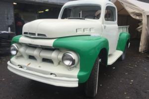 1951 FORD F3 PICKUP TRUCK - SPARES OR REPAIRS V8 AMERICAN HOTROD