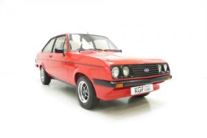 An Iconic Ford Escort Mk2 RS2000 Custom in Immaculate Show Condition Photo