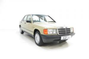 A First Class Mercedes-Benz 190E (W201) Auto with Full History and 34,964 Miles Photo