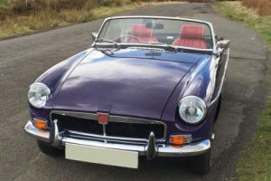 Absolutely Gorgeous and Rare Aconite 1974 MGB Roadster Photo