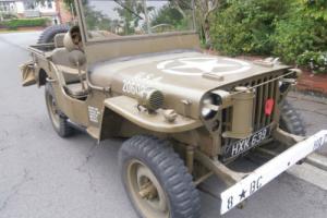 World War 2 Willys MB Jeep 1942 13000 miles Believed correct Superb condition Photo