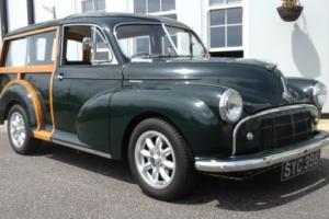 1954 MORRIS MINOR TRAVELLER SPLIT SCREEN ONE PREVEUS OWNER WITH 5 SPEED GREEN Photo