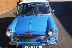 1990 ROVER MINI MAYFAIR BLUE Concourse/ show condition there is not one better Photo