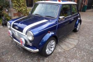 1997 ROVER MINI COOPER BLUE AUTOMATIC AIR-CON SPORTS PACK ALLOY WHEELS LEATHER Photo