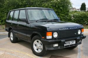 STUNNING CONDITION CLASSIC ROVER RANGE ROVER VOGUE SE A BLUE 1994 SOFT DASH