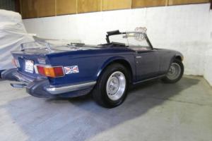 Triumph TR6 LHD Dry State Import - Runs and drives - Free UK Delivery Photo