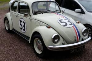 VW Beetle Herbie 1970 - 71000 miles - MOT - Fully restored