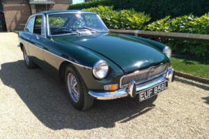 MGB GT - 1973 - Chrome Bumper - BRG - Dry Stored - Starts and Drives - Photo