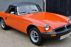 1981 MGB - ONLY 5900 Miles - 1 Owner Car - Garaged - Amazing example Photo