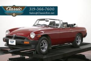 1979 MG MGB classic collector convertible sports car solid Photo