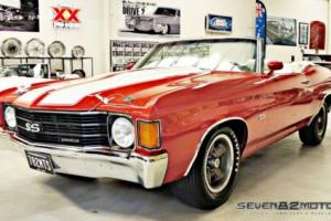 1972 Chevy SS Chevelle Convertible 454 BIG Block 4 Speed Suit Camaro Mustang in QLD Photo