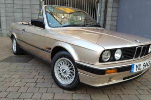 1992 BMW E30 318I CONVERTIBLE *** PARK LANE CAR *** KASHMIR BEIGE *** Only 90k Photo