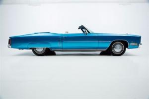 1972 Cadillac Eldorado New Blue Paint & White Interior Photo