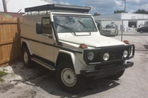 1988 Mercedes-Benz G-Class panel truck