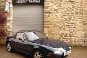 1996 N MAZDA MX5 1.8 GLENEAGLES CONVERTIBLE SPECIAL EDITION LEATHER 88381 MILES. Photo