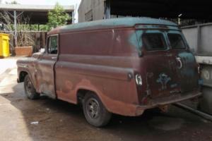1959 CHEVROLET APACHE 31 PANEL VAN PROJECT - CHEVY HOT ROD CUSTOM BUILDER -
