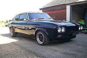FORD CAPRI 3000 GT BLACK. 1970 Photo