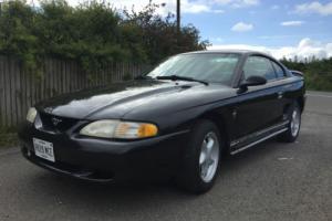 1998 FORD MUSTANG COUPE BLACK 3.8 V6 MANUAL Photo