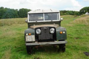 LAND ROVER 88" - SERIES ONE - 1957 - 4 CYL GREEN '2 1/4' DIESEL
