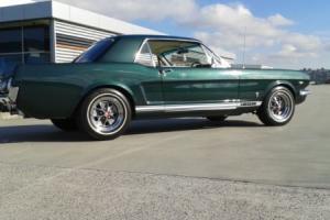 Ford Mustang 1966 GT Coupe RHD IVY Green White 289 V8 Auto PWR STR AIR CON in VIC