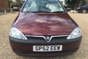 CORSA 2003 ONLY 1,632 MILES CLASSIC TO BE