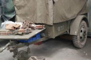GMC Dodge WC Ben Hurr 1 tonne trailer WW2 very good condition located SW France Photo