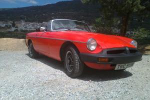 MGB Roadster.1979,12 months mot.Reliable,solid roadster ready to enjoy.LE wheels Photo