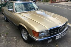 1983 MERCEDES-BENZ 500SL CONVERTIBLE HPI CLEAR GREAT CONDITION FOR YEAR Photo