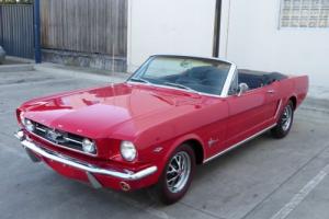 1965 Ford Mustang Convertible 289V8 Auto P Steering AIR Cond P Brakes Immaculate Photo
