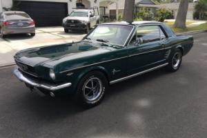 Ford Mustang 1966 Coupe IVY Green C Code 289 V8 Auto PWR STR AIR CON Disc Brakes in VIC Photo